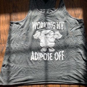 Workout tank top